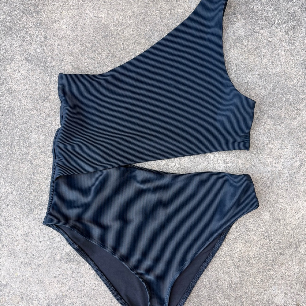 Beach Riot Celine one-piece ribbed swimsuit